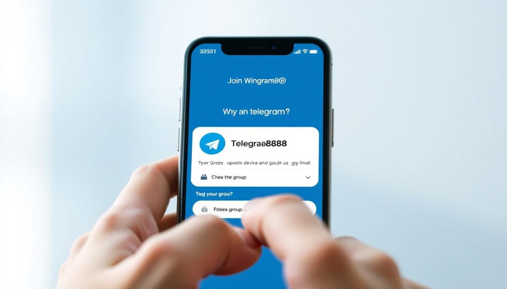 ขั้นตอนการเข้าร่วมกลุ่ม Wing888 บน Telegram
